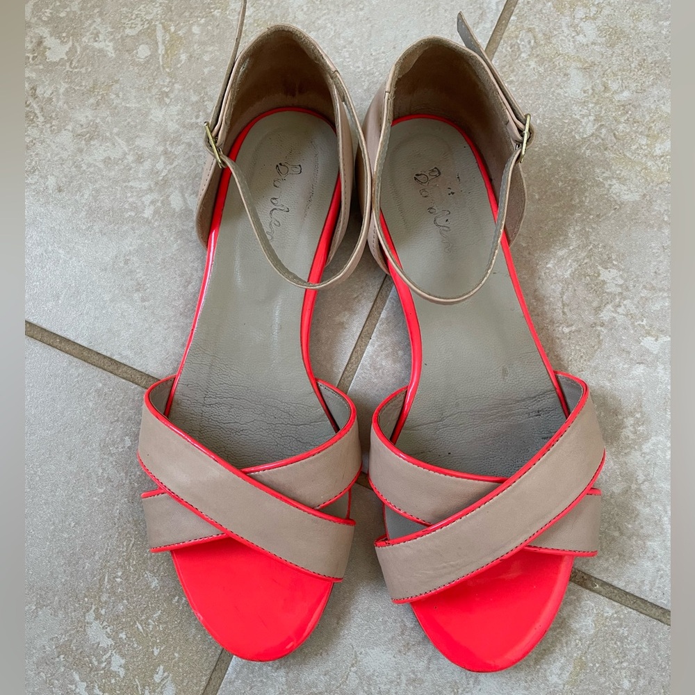 Boden leather flats